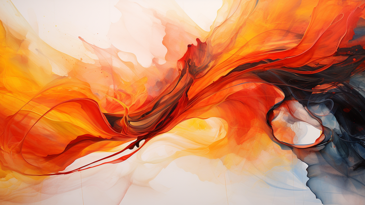 Canvas Wall Art - Red Orange Yellow Abstract - MT0178 | Shop Today. Get