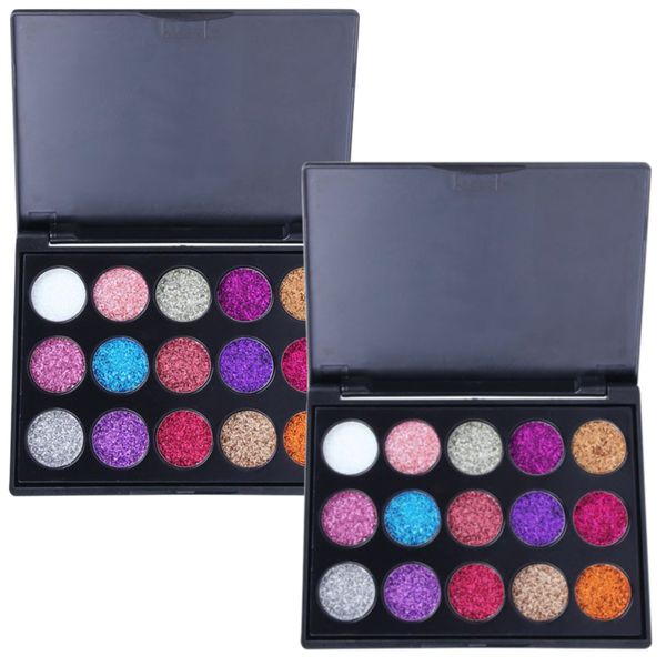 Beauty Makeup Glitter Eyeshadow Palette - 15 Colour