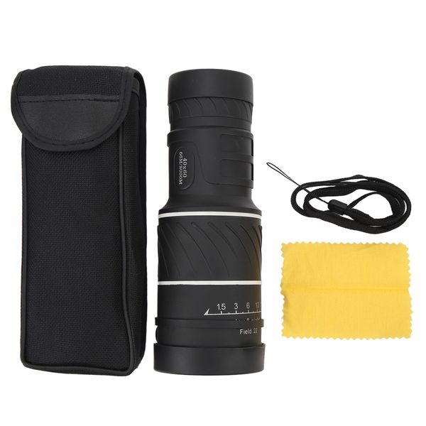 40x60 Monocular Telescope 52mm Aperture for Hunting Hiking