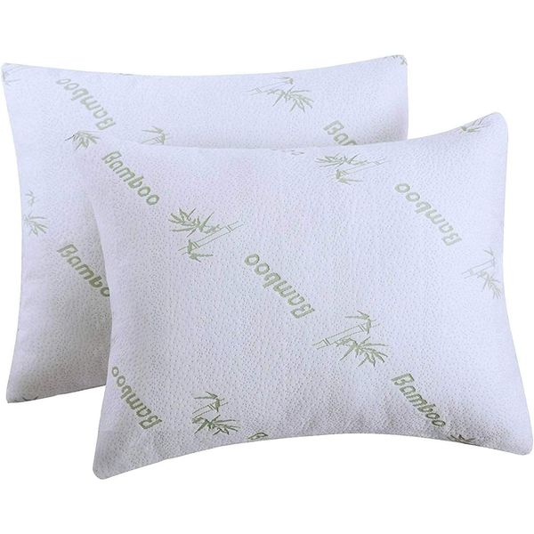 Bamboo Standard Ultra Soft Bounce Back Pillows 2 Pack