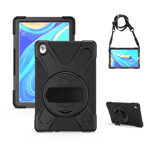 TUFF-LUV Rugged Case &amp; Stand &amp; Strap for Huawei Mediapad M6 10.8" 2019