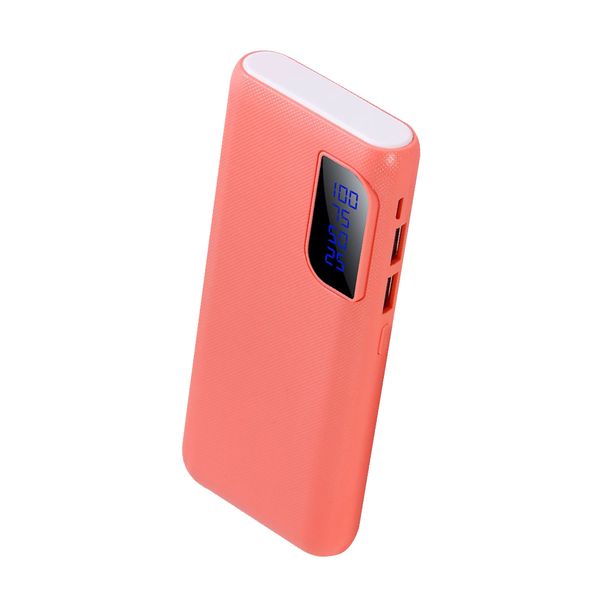 10 000 mAh Universal Power Bank - Pink