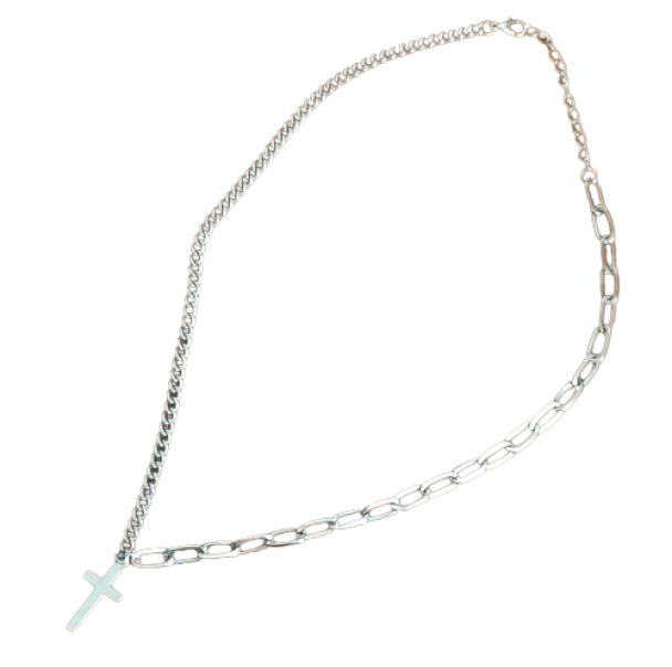 Dual Chain Cross Necklace | Shop Today. Get it Tomorrow! | takealot.com