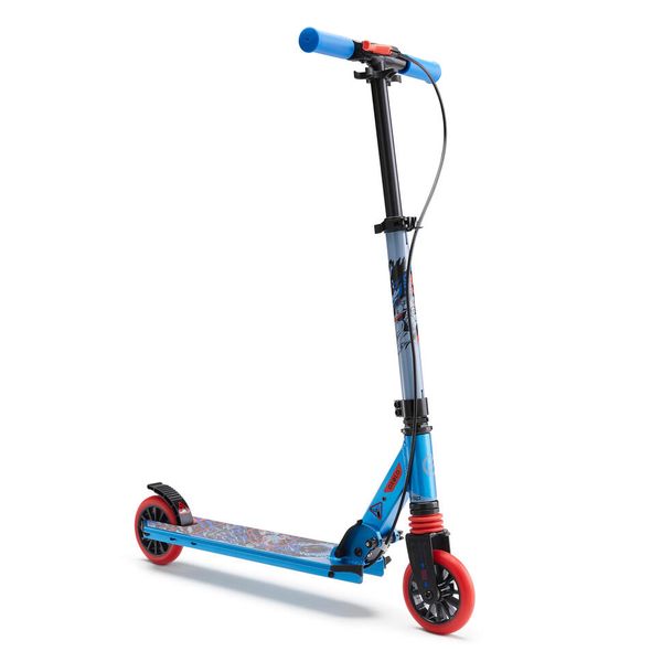 Oxelo Mid 5 Kids' Scooter With Handlebar Brake A image