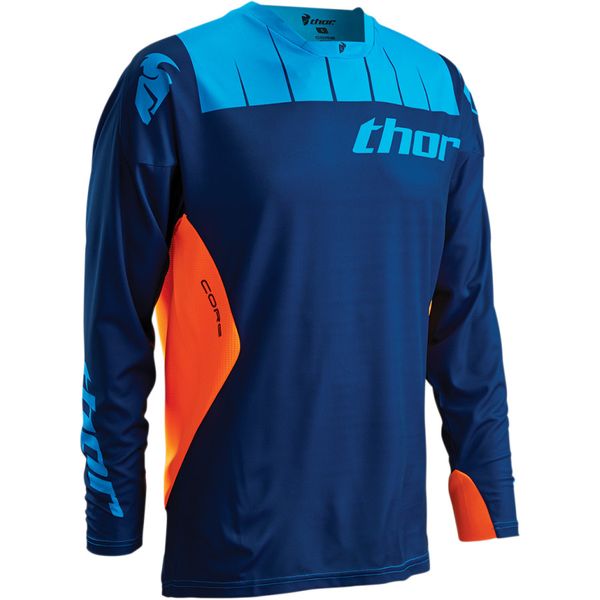 Thor Core Contro Navy/Flo Orange Jersey