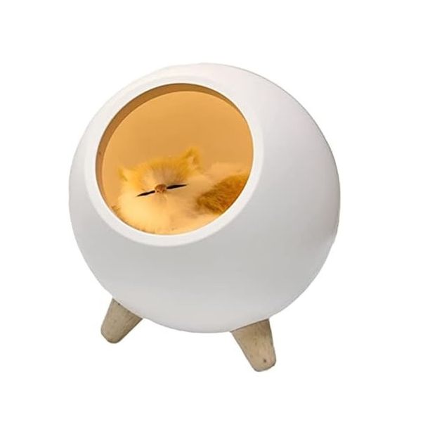 Cute Cat Night Light USB Rechargeable