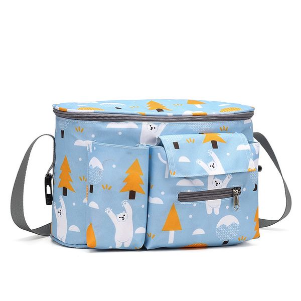 Large Capacity Oxford Fabric Diaper Bag - YKR069