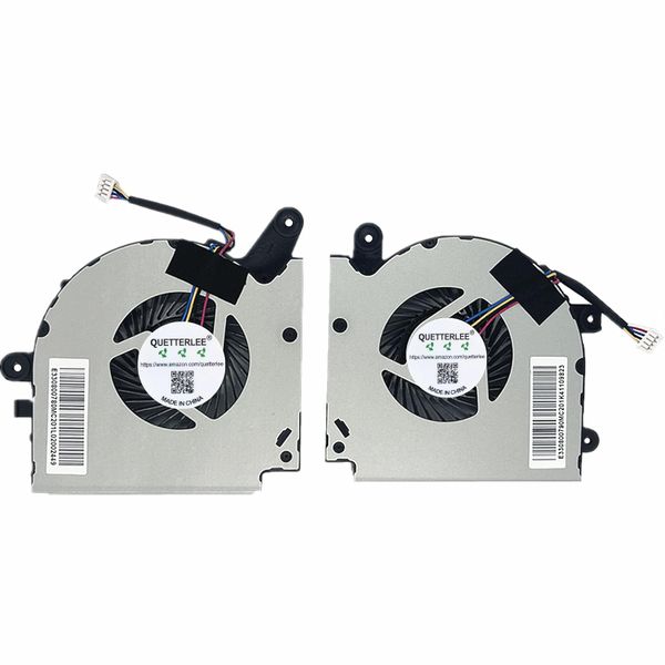 New Replacement CPU + GPU Cooling Fan for MSI GF75 Thin