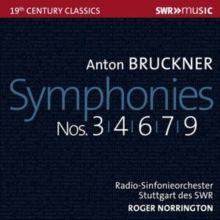 Anton Bruckner: Symphonies Nos. 3/4/6/7/9 (CD / Box Set)