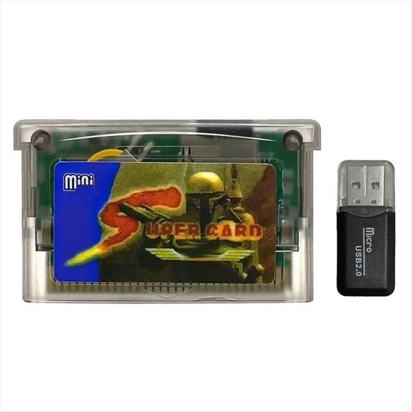 for Supercard Game Cartridge Mini Sd Card Adapter for Burning Card