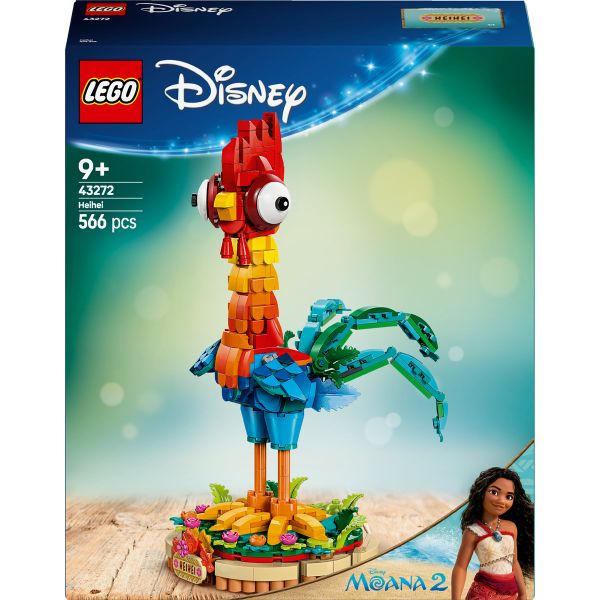 LEGO® Disney Moana 2 Heihei Buildable Animal Model Kit 43272