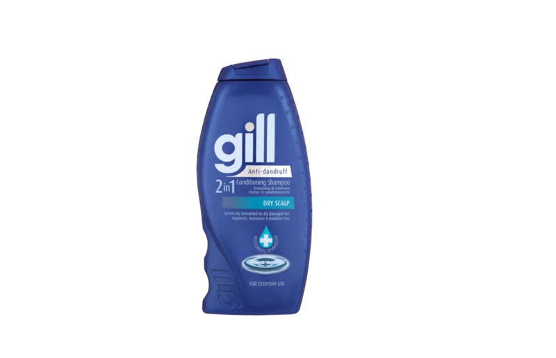 Gill 2-In-1 Anti-Dandruff Dry Scalp Conditioning Shampoo 400ml