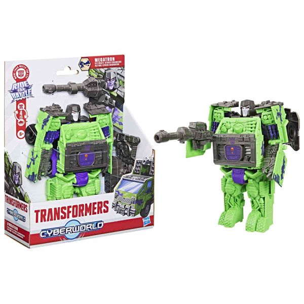 Transformers Cyberworld Ultimate Cyber Changers Mega