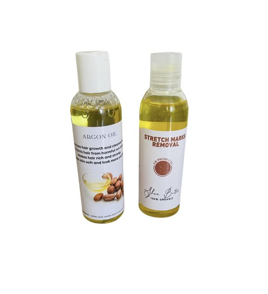 Stretch Marks Oil &amp; Argon Oil Combo Set of 2