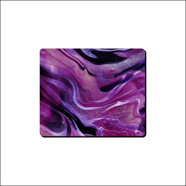 Mouse Pad - Dark Purple Marble