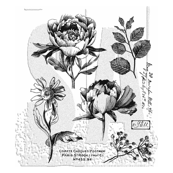 Clear Stamp For Card Making Patterns Valentine'S Day Christmas Th51
