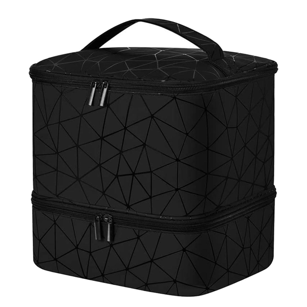 Nail Polish Organizer Double-Layer Nail Polish Storage Holds 30 Bottles