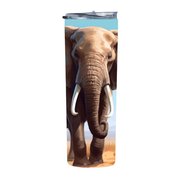 Day Time Safari Elephant 6 20 Oz Straight Skinny Tumbler 239