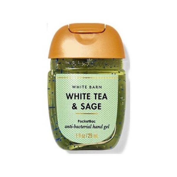 Bath &amp; Body Works - White Tea &amp; Sage Anti-Bacterial Hand Gel - 29ml