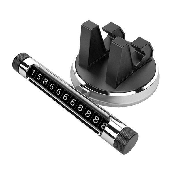 Car Temporary Parking Signs Car Mountable Rotatable Cell Phone Holder