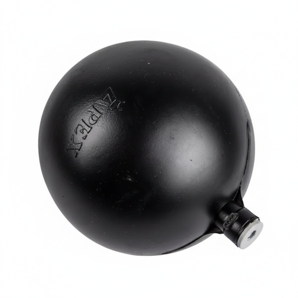 Apex 150mm Black Plastic Float Valve for Water Control