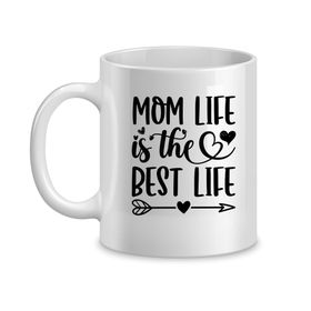 Best Life Coffee Mugs for Mothers Day Graphic Mom Sayings Cups Present ...