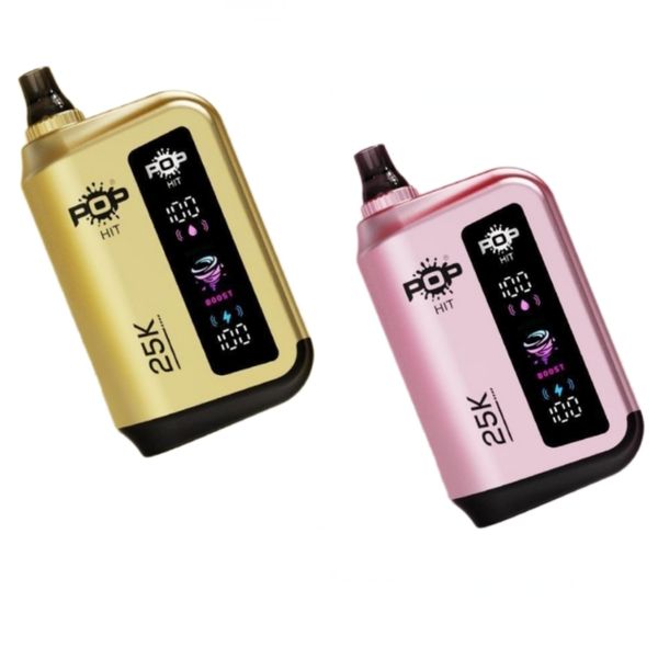 Pop Hits 25000 Puffs Disposable Vape - Lemon &amp; Strawberry Milk (Pack of 2)