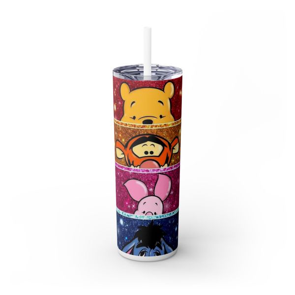 Pooh &amp; Friends Glitter 20oz Tumbler