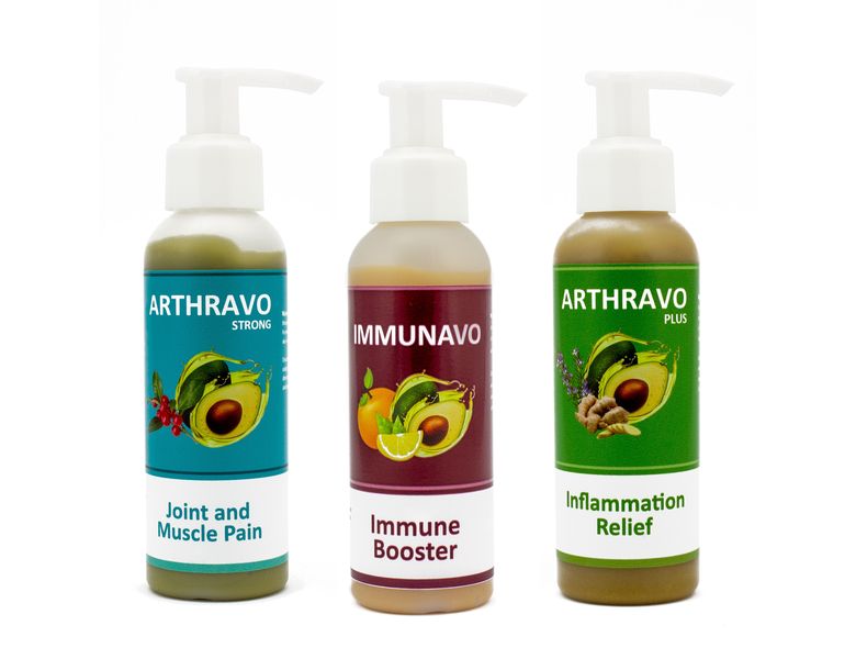 Arthravo All Natural Muscle/Immune Support Variety Lotions (3 Pack) - 100ml
