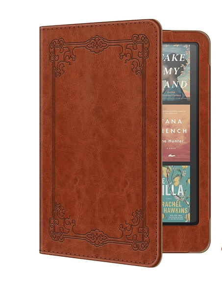 7" Case Compatible with Kindle Paperwhite 12th Gen Leather Foldable Case
