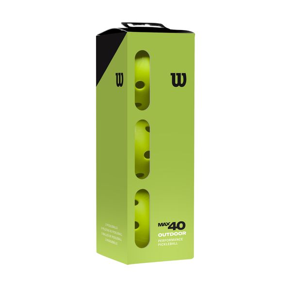 Wilson Max 40 Outdoor Pickleball ball - 3 pack
