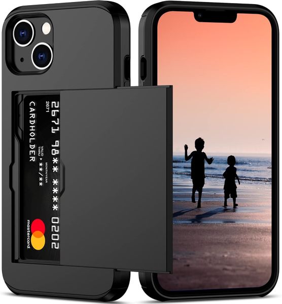 Hidden Card Slot Wallet Phone Case Compatible With Samsung Galaxy S22 Plus