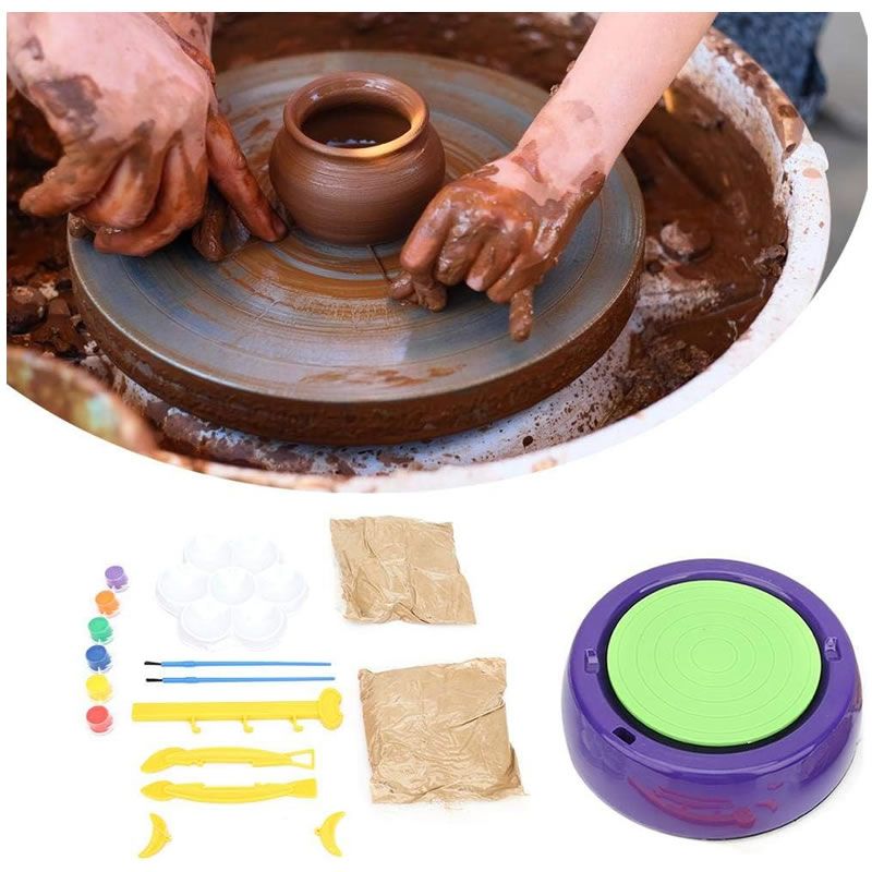 Kids Pottery Wheel Kit -AB2030 - Click Now