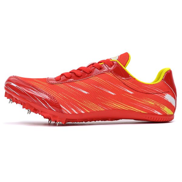 Mens Womens Track and Field Shoes Spikes Track Race Jumping Sneakers