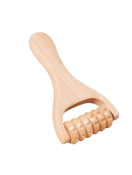 1-Piece Handheld Wooden Body Massage Roller
