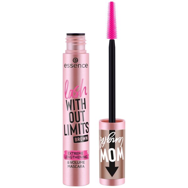 Essence Lash Without Limits Brown Extreme Lengthening &amp; Volume Mascara 02