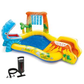 Intex Jungle Adventure Play Inflatable Play Centre Pool Intex Jungle  Adventure Inflatable Play Center 96