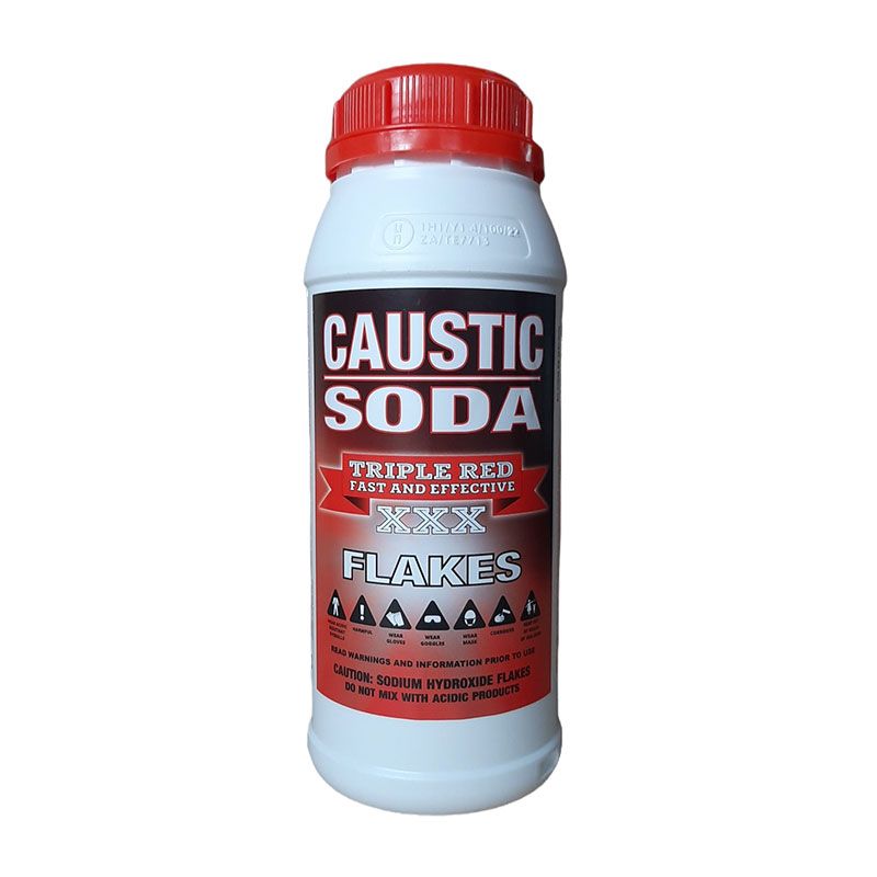 TRIPLE RED Caustic Soda Flakes 1kg Shop Today. Get it Tomorrow