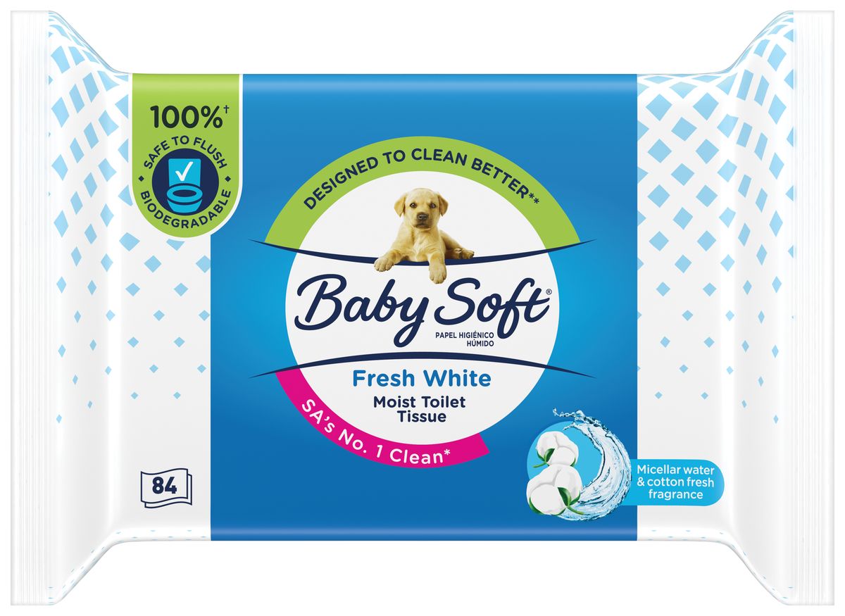 BabySoft Fresh White Moist Toilet Tissue 84 Pack Shop Today. Get it