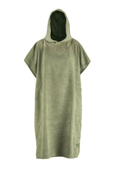 Hood Guise Microfiber Changing Beach Towel Surfers Swimming Poncho - Olive