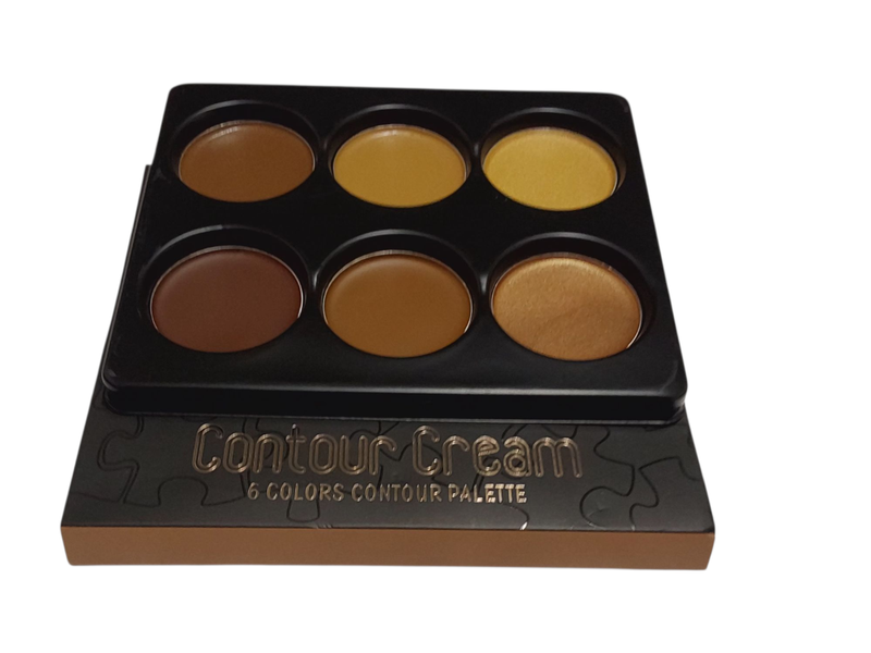 6 Colours Concealer &amp; Contour Cream Palette