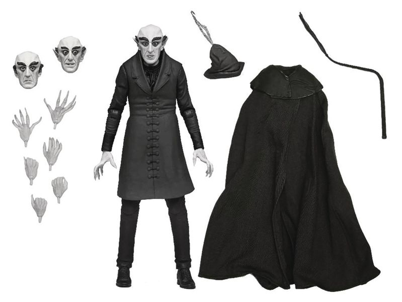 Nosferatu Count Orlok Black and White - 7-Inch Figure
