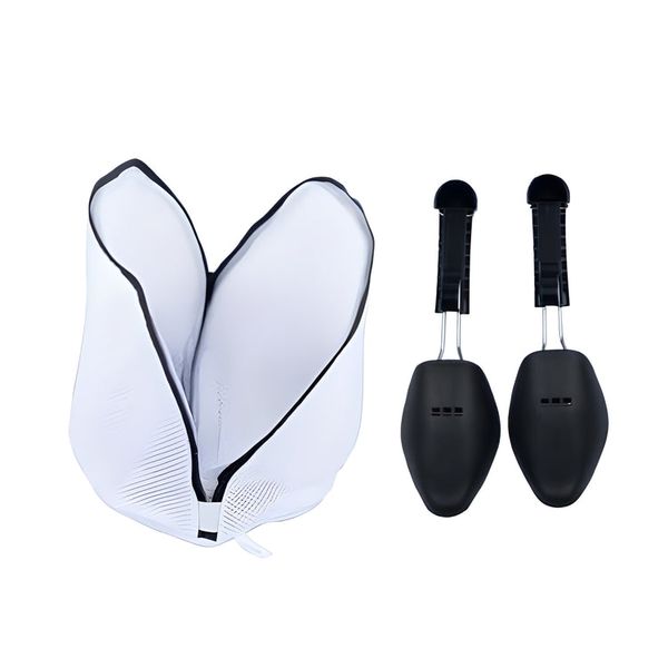 Shoe Washing Machine Bag with Adjustable Shape Brace - Wide Brace