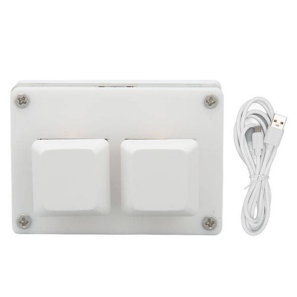 2 Key RGB Pad Red Switch, Backlit, Programmable