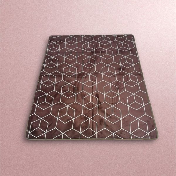 SMTE - Quality Modern 2m Geometric Design Super Soft Rug JY10