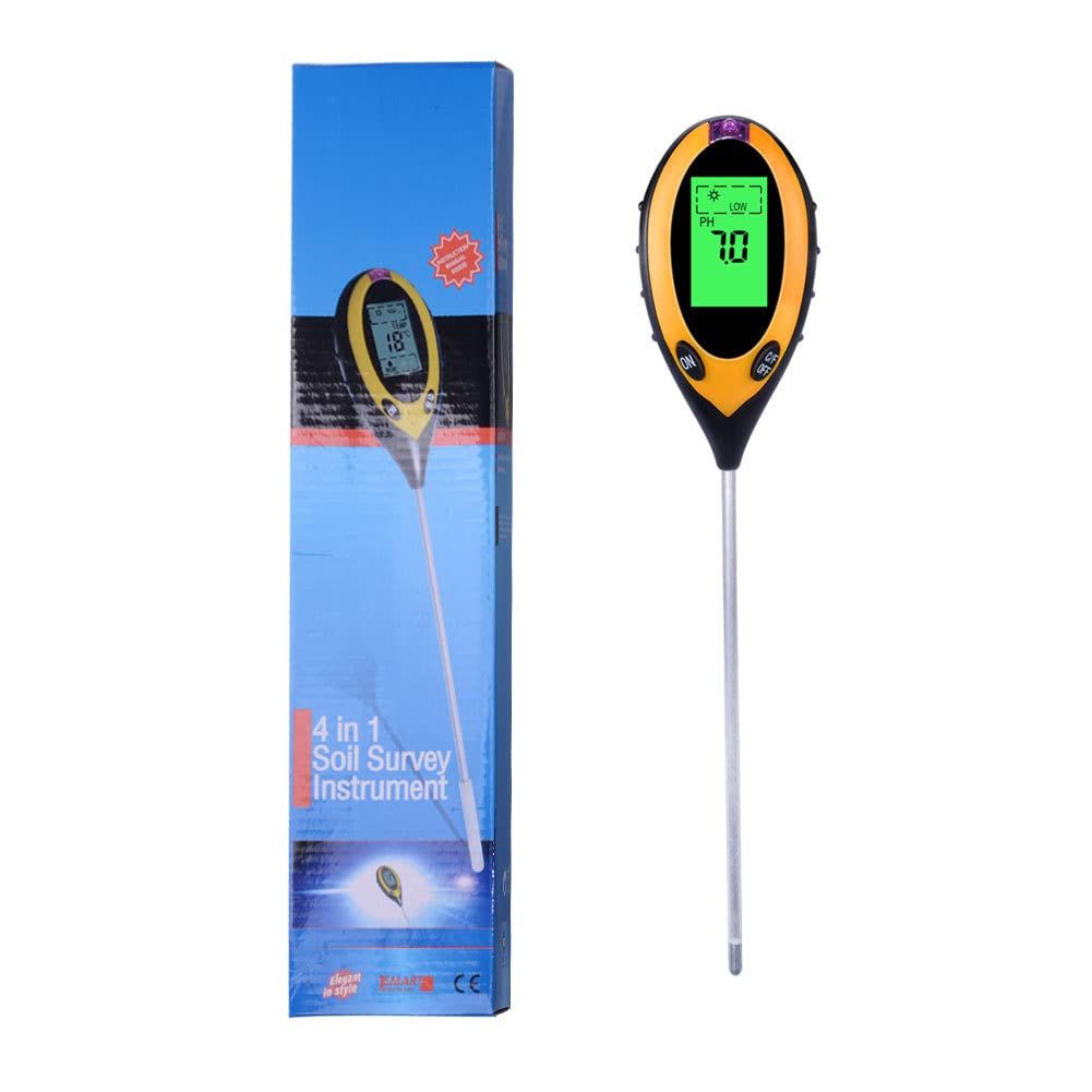 4 in 1 multifunctional soil tester moisture meter for garden farm