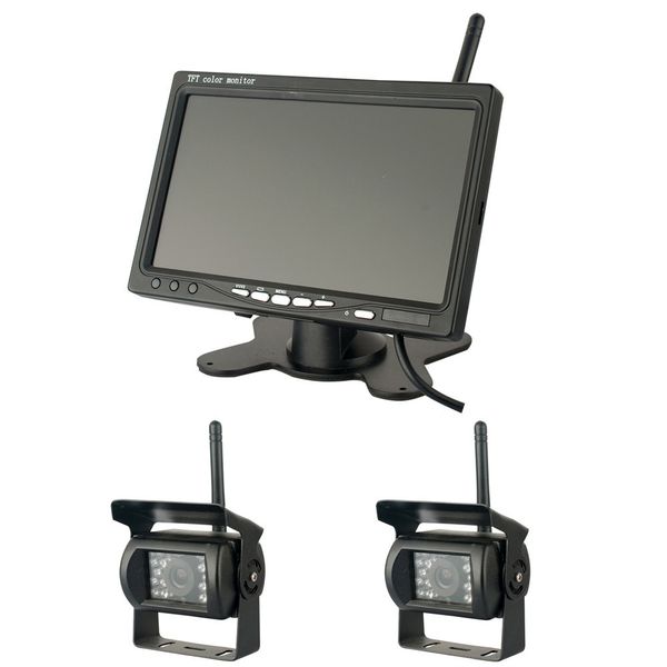 Wireless Built-In Module Truck Bus Lorry Harvester Rearview Camera