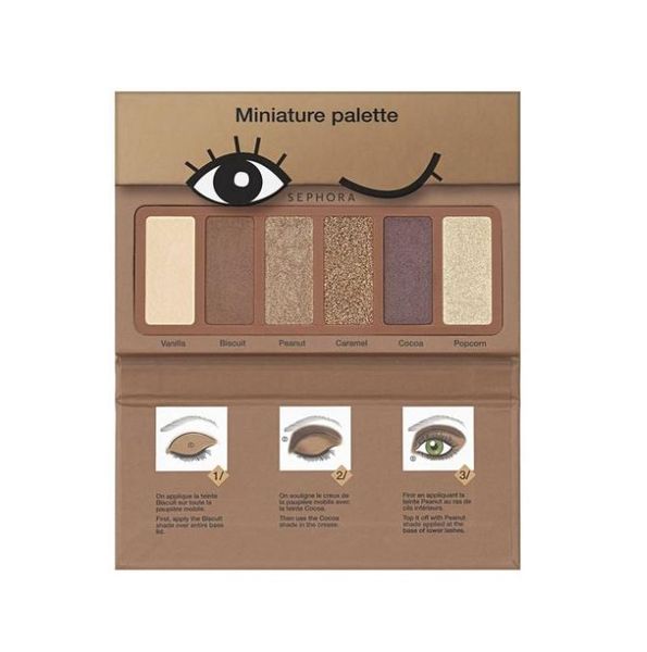 Sephora - Miniature Eyeshadow Palette (Cookie)