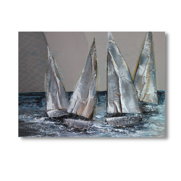 Canvas Sailing Boat I - 1200x900mm