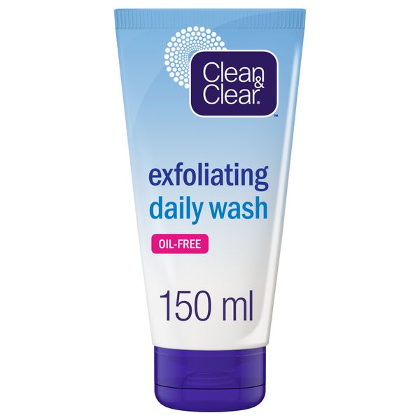 Clean &amp; Clear Daily face Wash, Exfoliating, 150ml